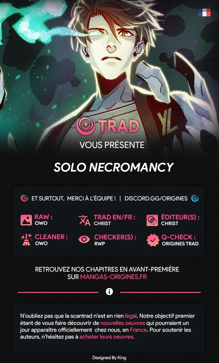Solo Necromancy Chapitre 22 - Page 1
