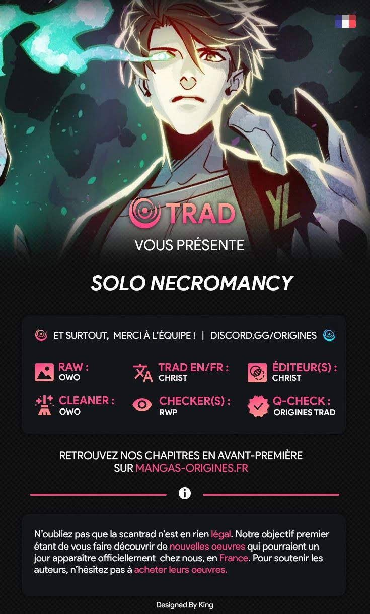 Solo Necromancy Chapitre 25 - Page 1