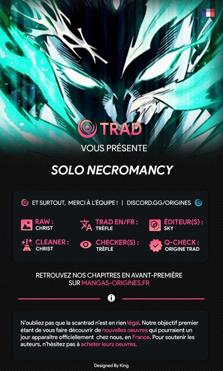 Solo Necromancy Chapitre 36 - Page 1