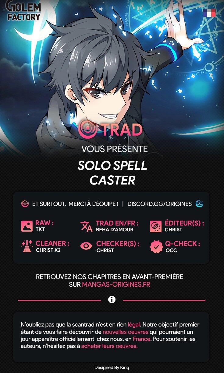 Solo Spell Caster Chapitre 58 - Page 1