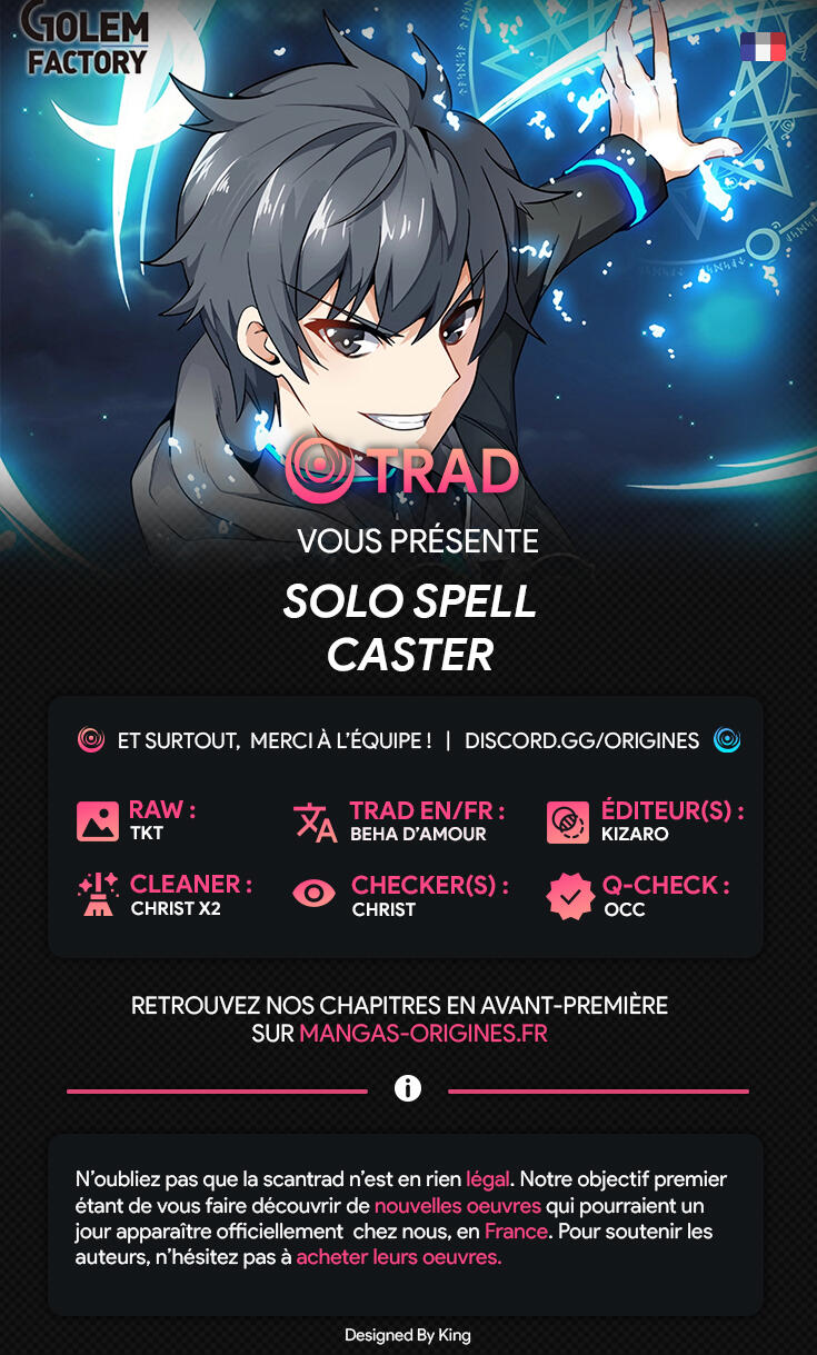 Solo Spell Caster Chapitre 60 - Page 1
