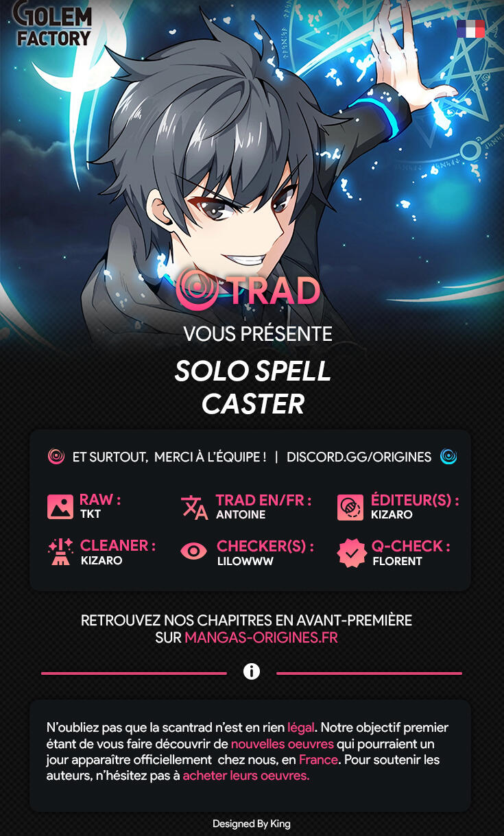 Solo Spell Caster Chapitre 73 - Page 1