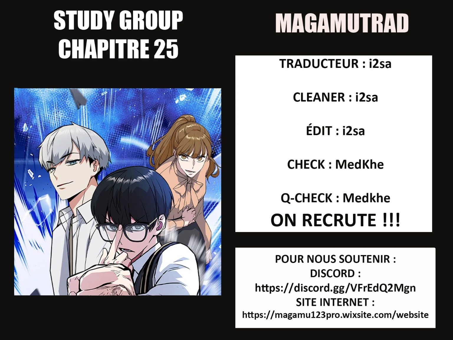 Study Group Chapitre 25 - Page 1