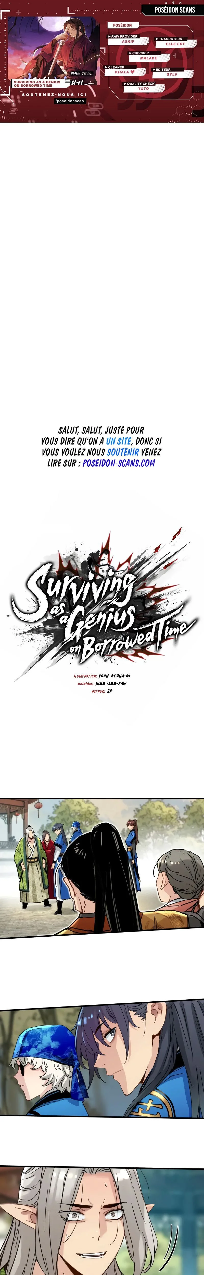 Surviving As A Genius On Borrowed Time Chapitre 66 - Page 1