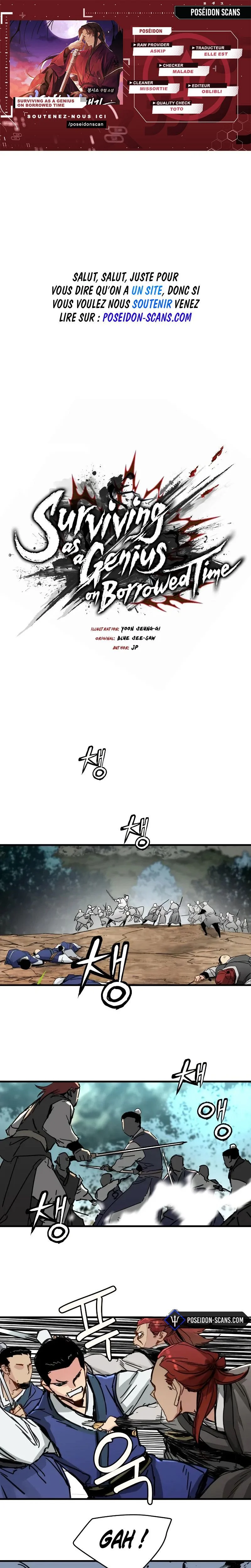 Surviving As A Genius On Borrowed Time Chapitre 70 - Page 1