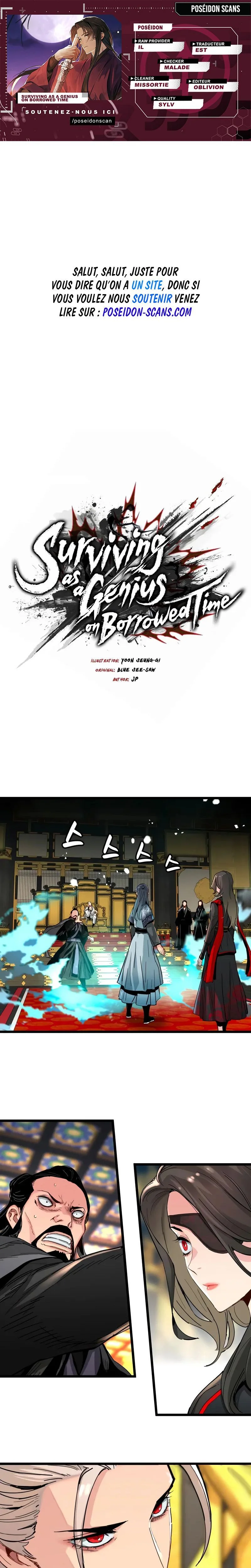 Surviving As A Genius On Borrowed Time Chapitre 73 - Page 1