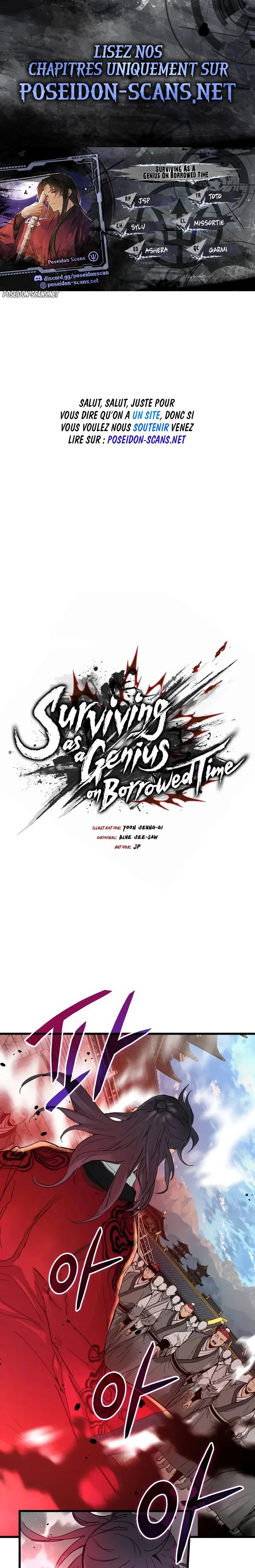 Surviving As A Genius On Borrowed Time Chapitre 76 - Page 1