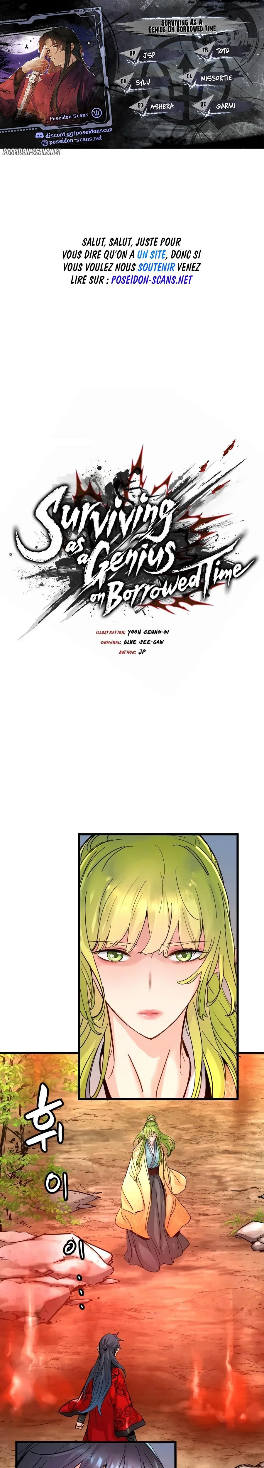 Surviving As A Genius On Borrowed Time Chapitre 77 - Page 1