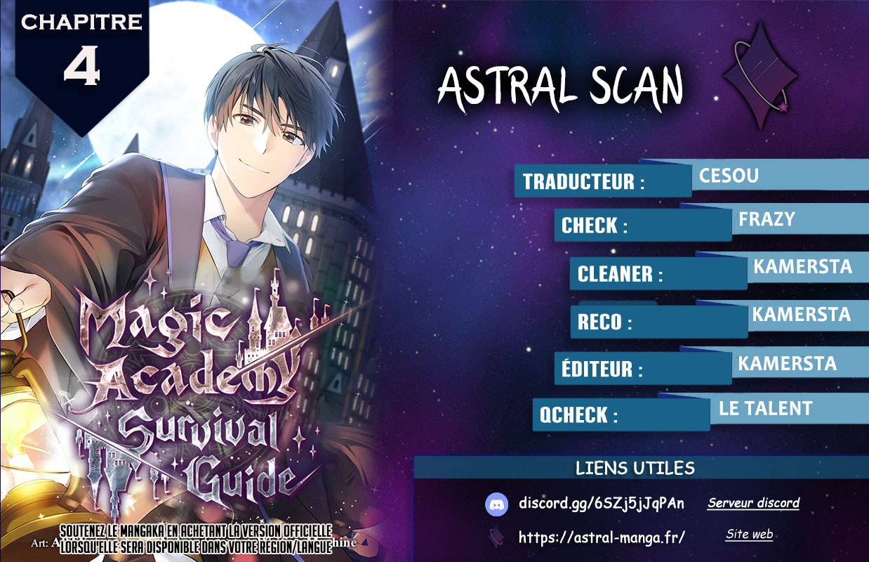 Magic Academy Survival Guide Chapitre 4 - Page 1