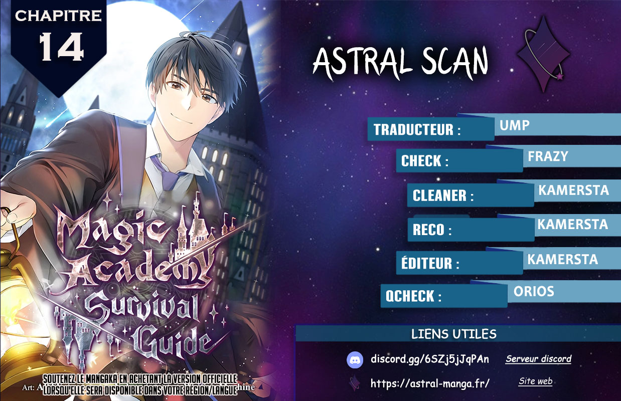 Magic Academy Survival Guide Chapitre 14 - Page 1
