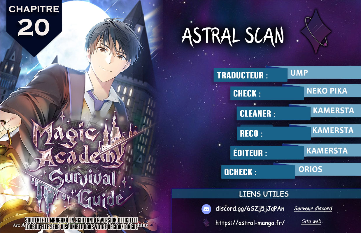 Magic Academy Survival Guide Chapitre 20 - Page 1