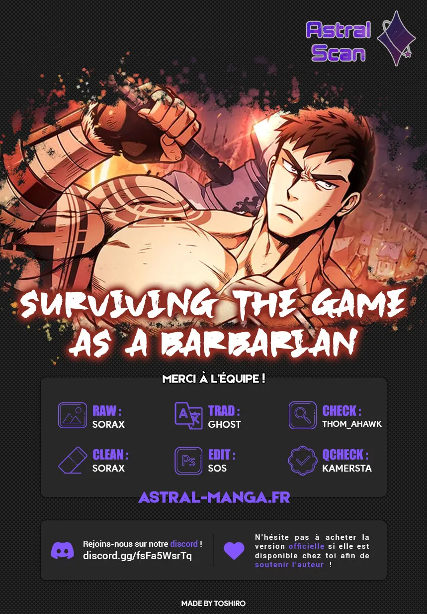 Surviving the Game as a Barbarian Chapitre 1 - Page 1