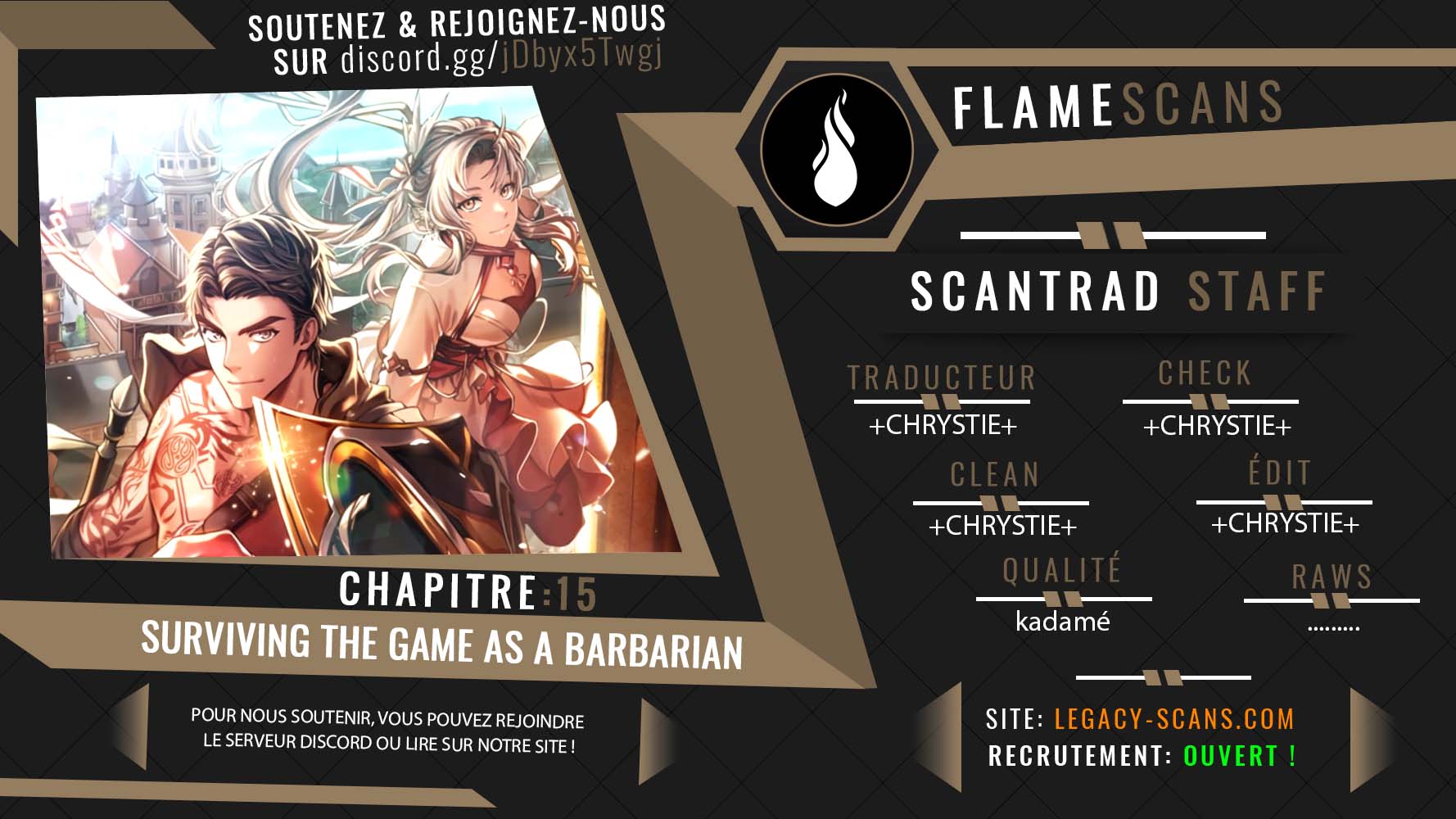 Surviving the Game as a Barbarian Chapitre 15 - Page 1