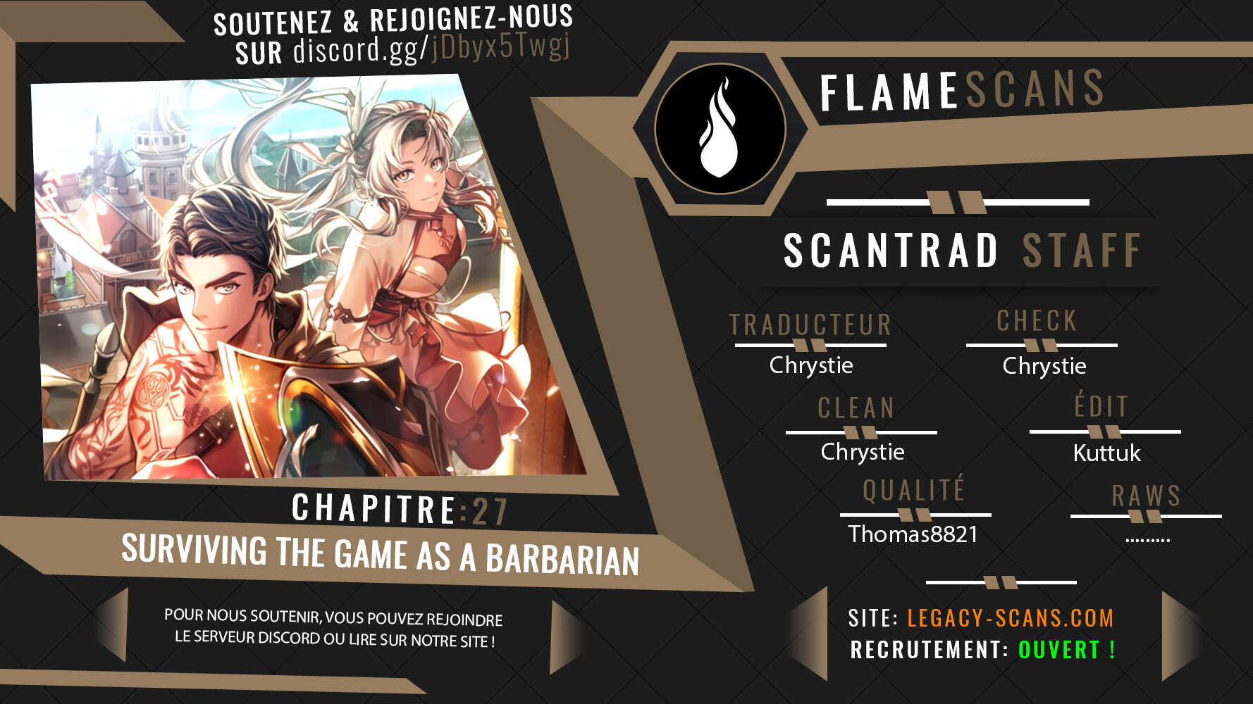 Surviving the Game as a Barbarian Chapitre 27 - Page 1