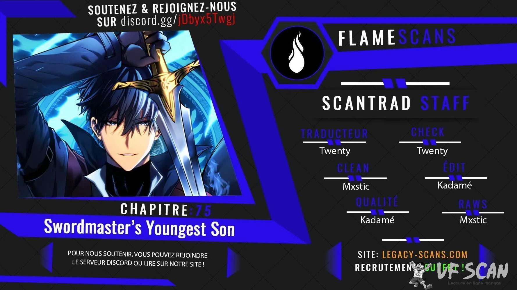 Swordmaster’s Youngest Son Chapitre 75 - Page 1