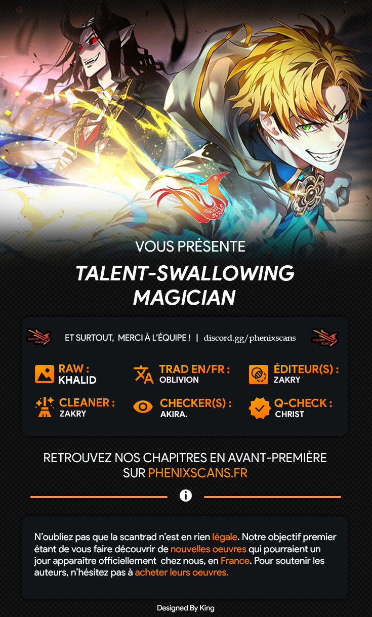 Talent Swallowing Magician Chapitre 70 - Page 1