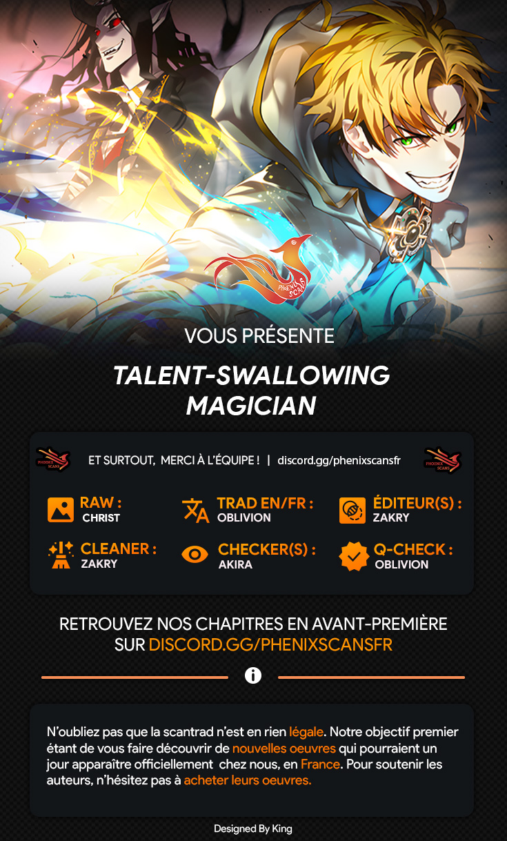 Talent Swallowing Magician Chapitre 77 - Page 1