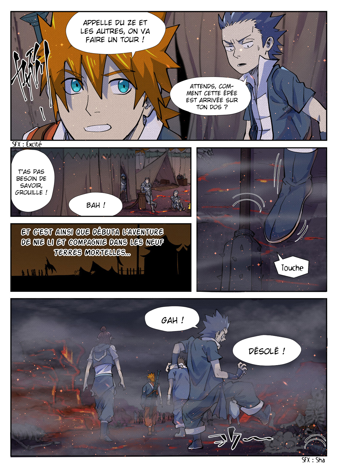 Tales Of Demons And Gods Chapitre 254.5 - Page 9