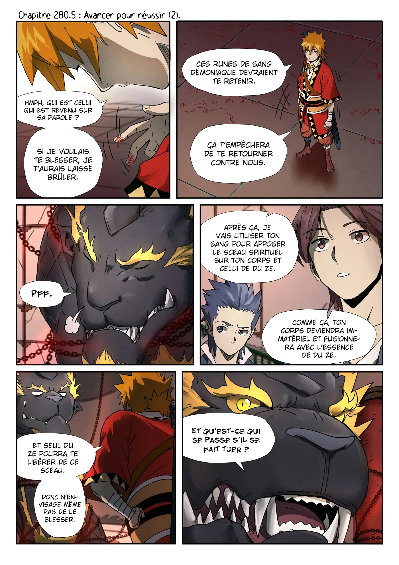 Tales Of Demons And Gods Chapitre 280.5 - Page 1