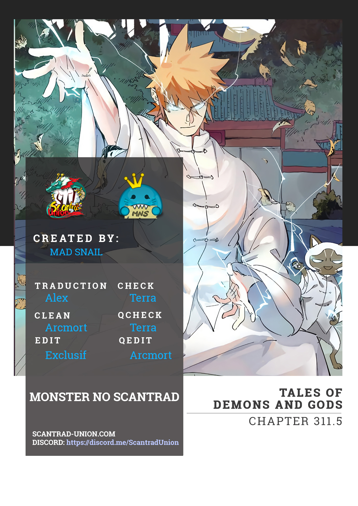 Tales Of Demons And Gods Chapitre 311.5 - Page 1