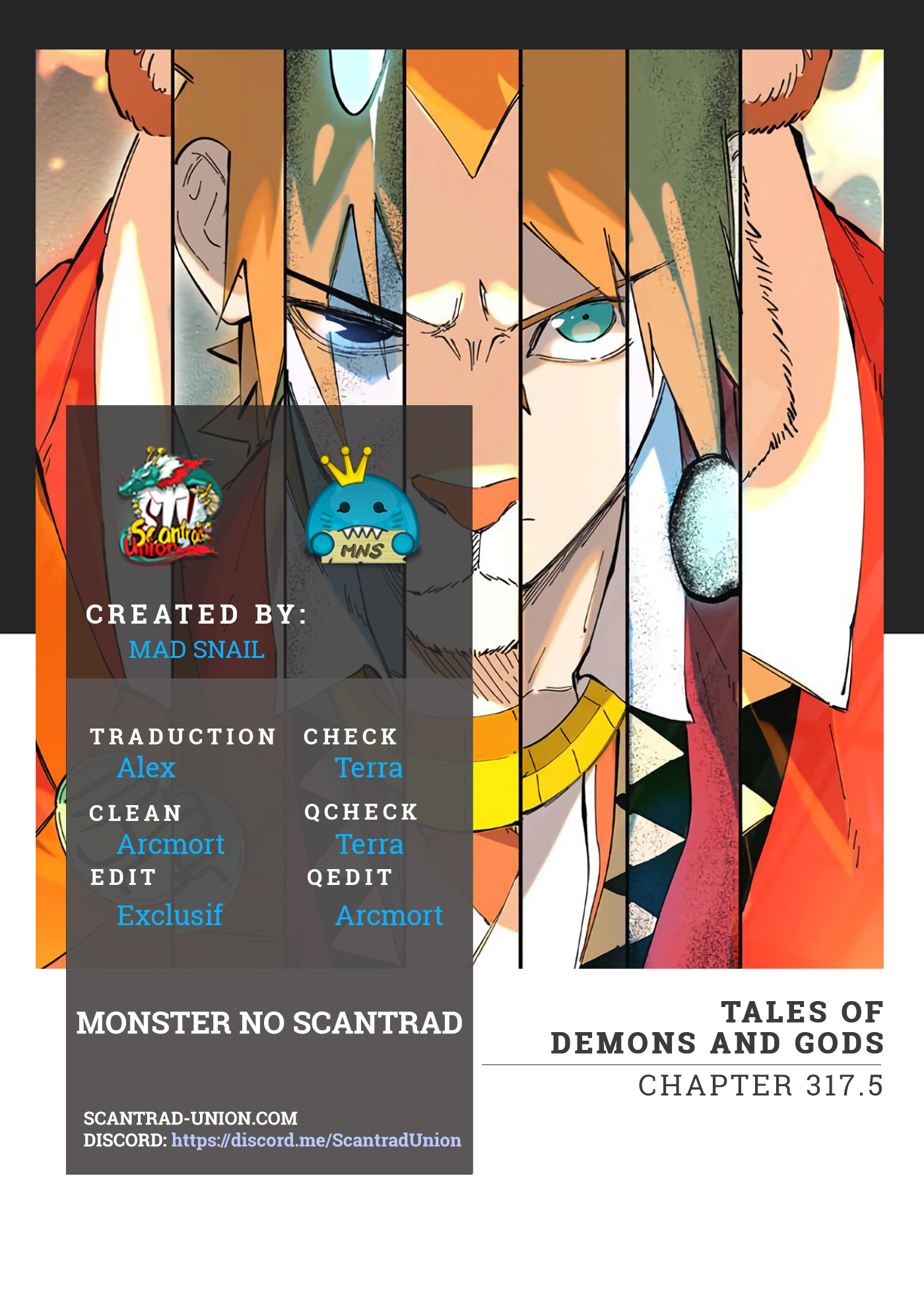 Tales Of Demons And Gods Chapitre 317.5 - Page 1
