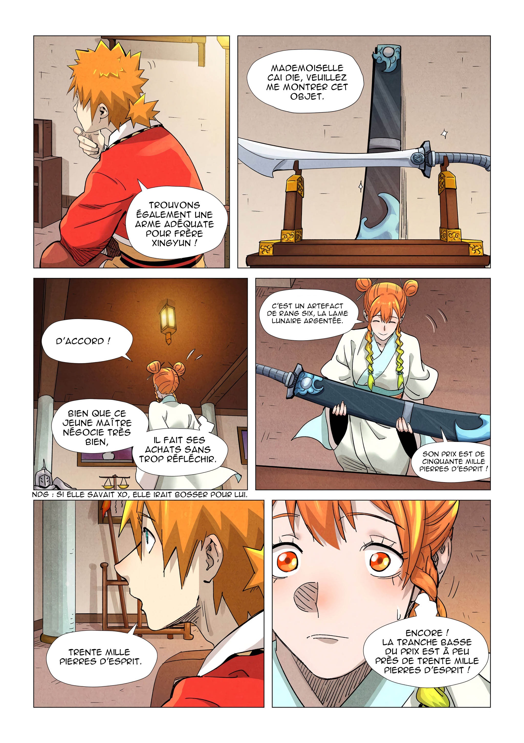 Tales Of Demons And Gods Chapitre 367.5 - Page 9