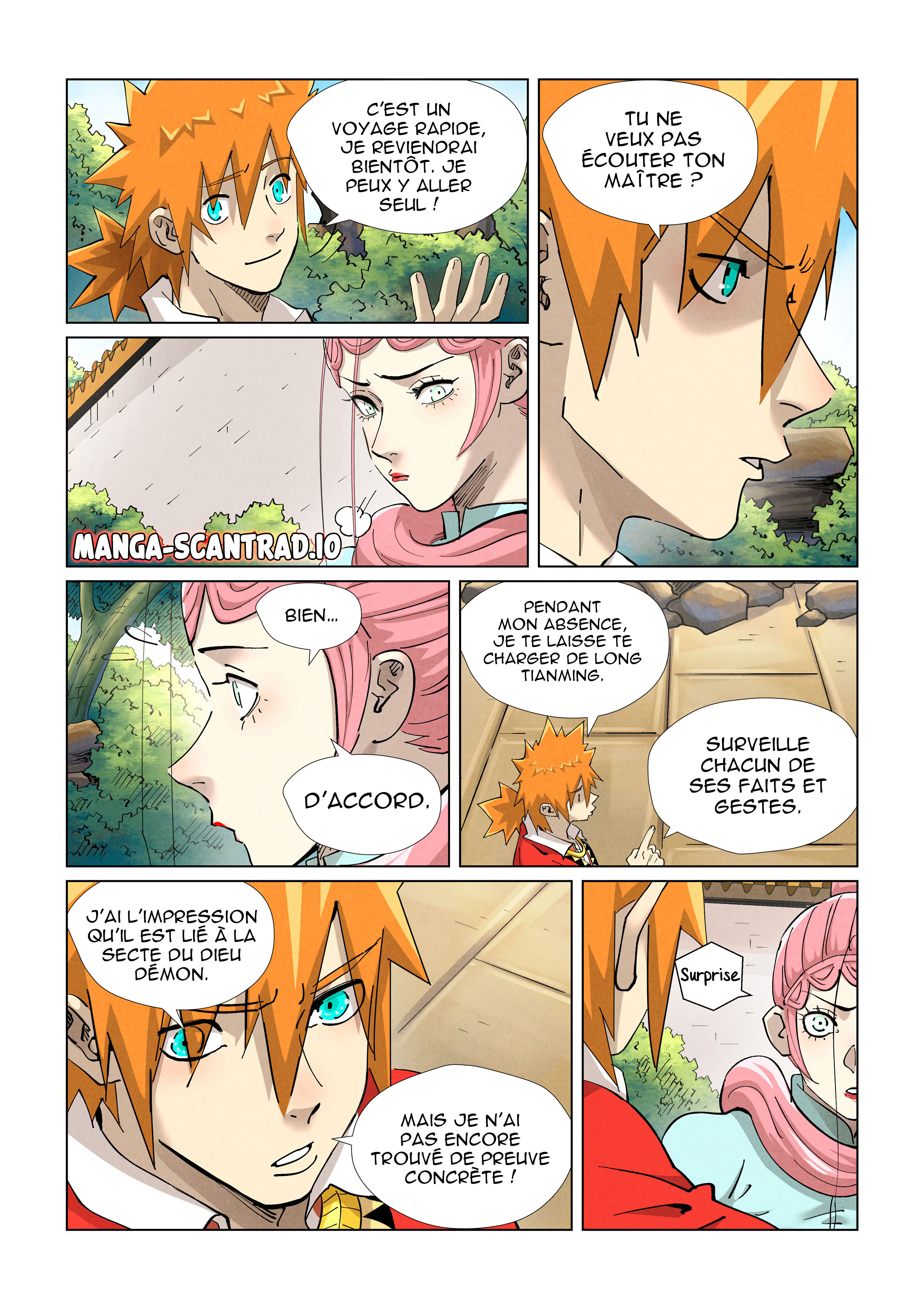 Tales Of Demons And Gods Chapitre 415.5 - Page 1