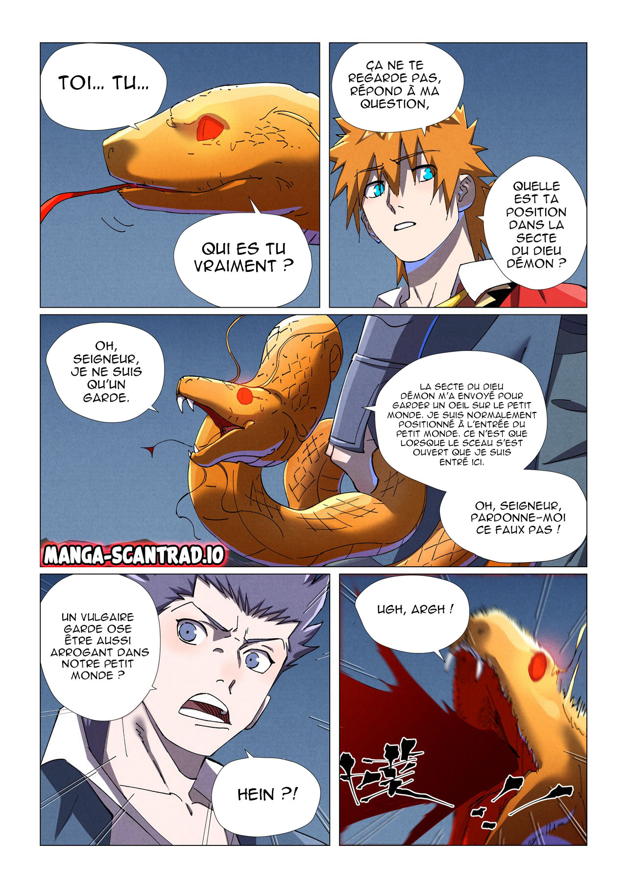 Tales Of Demons And Gods Chapitre 454.5 - Page 1
