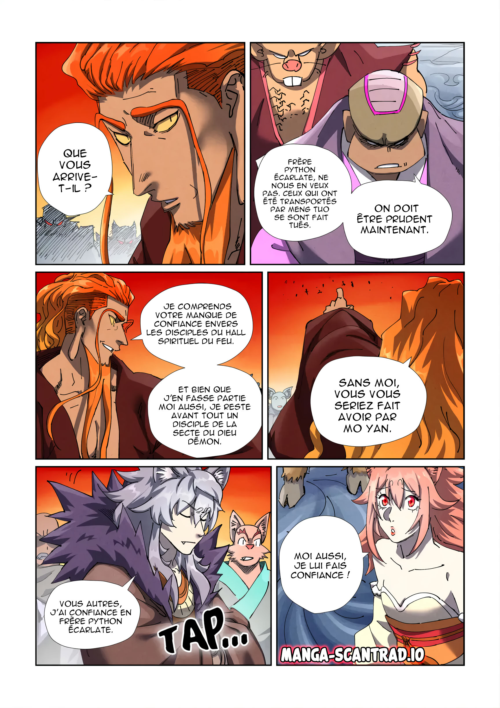 Tales Of Demons And Gods Chapitre 482.5 - Page 1