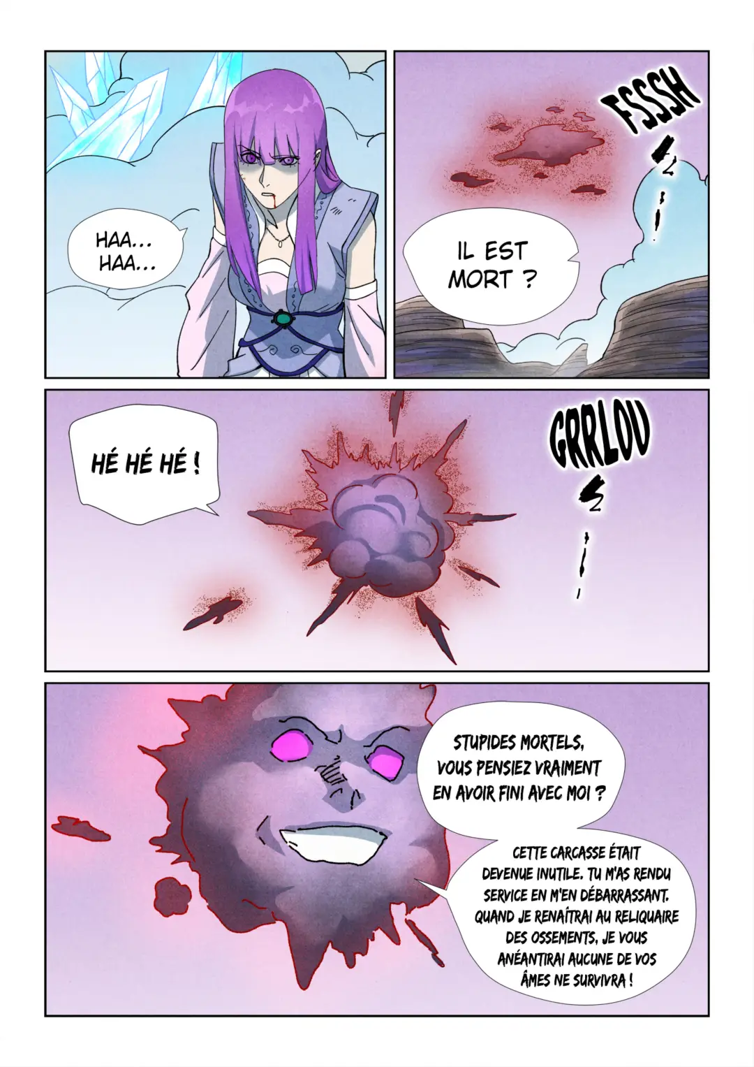 Tales Of Demons And Gods Chapitre 517.5 - Page 3