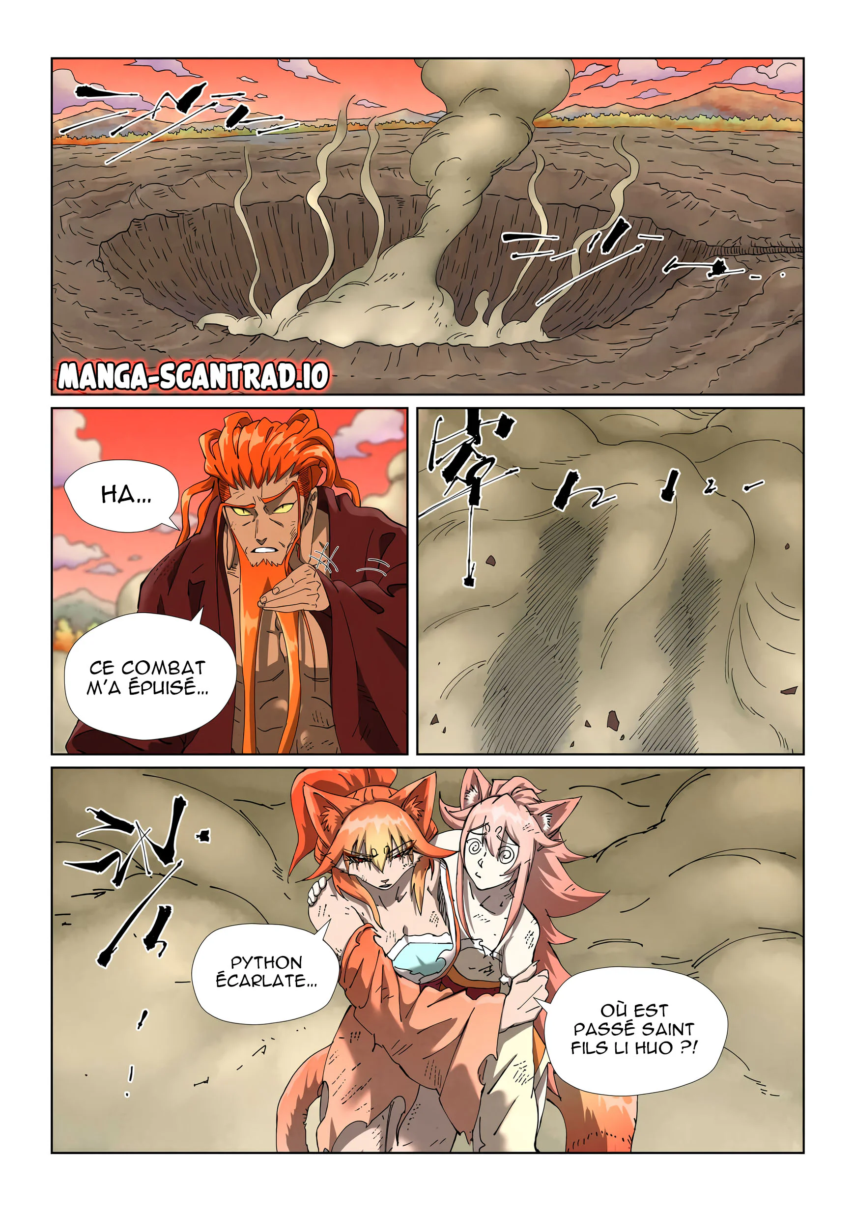 Tales Of Demons And Gods Chapitre 498.6 - Page 3