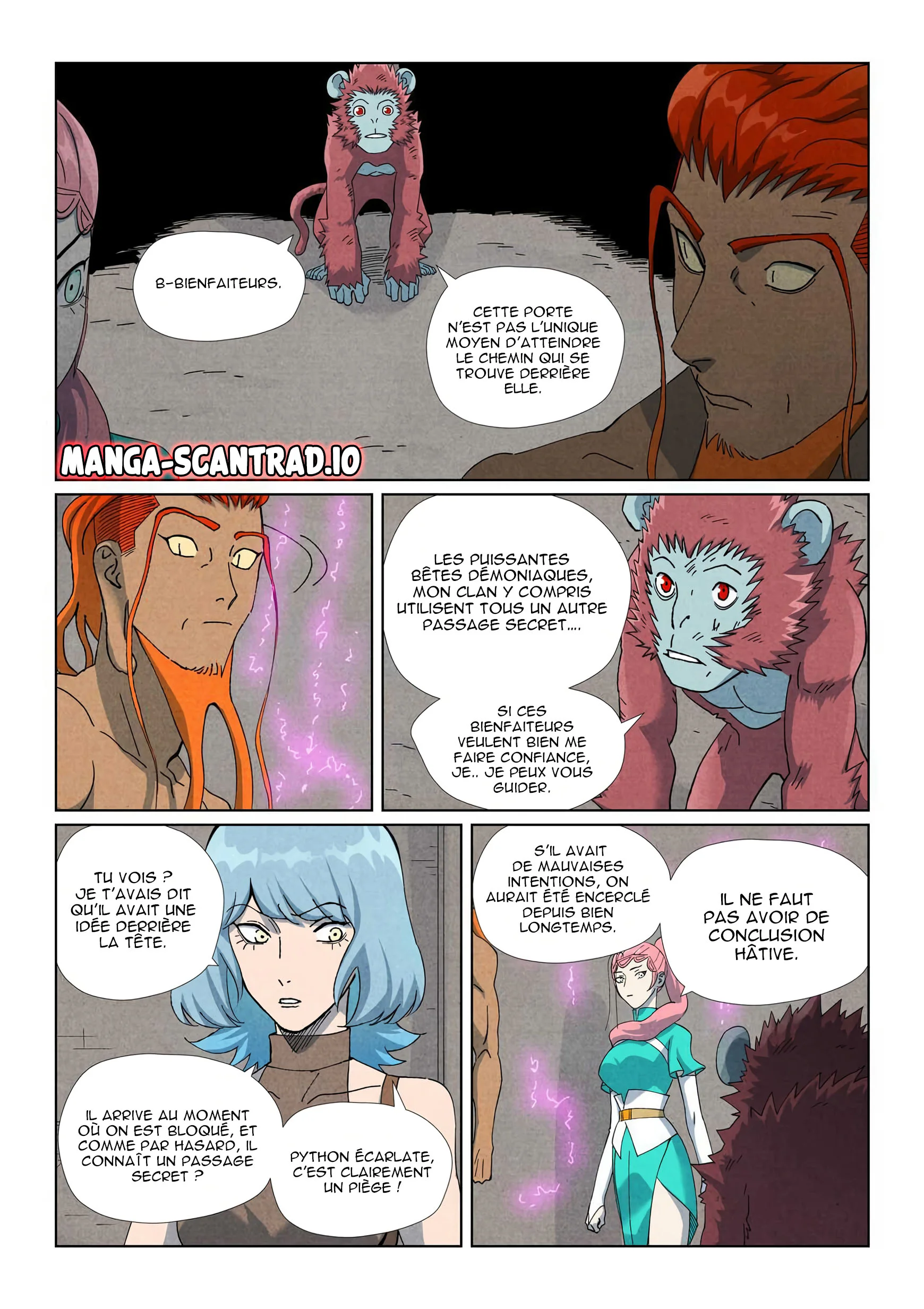Tales Of Demons And Gods Chapitre 518.6 - Page 4