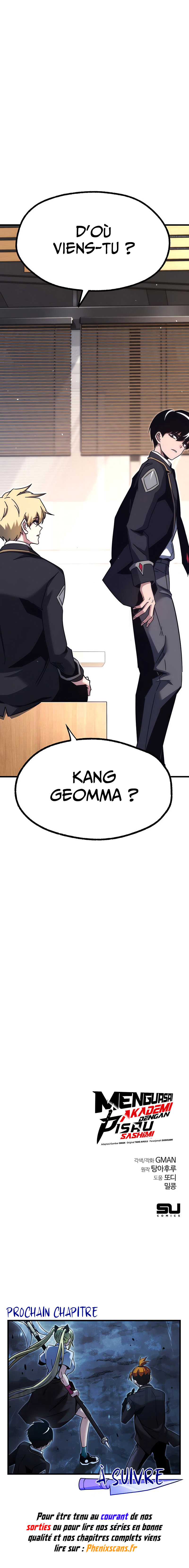 The academy’s sashimi sword master Chapitre 16 - Page 18