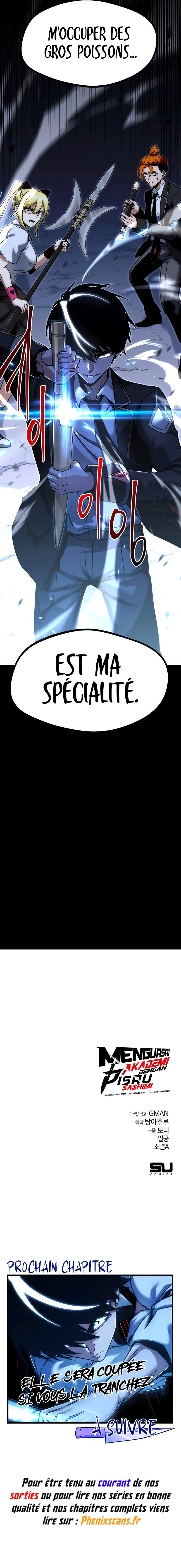 The academy’s sashimi sword master Chapitre 18 - Page 23
