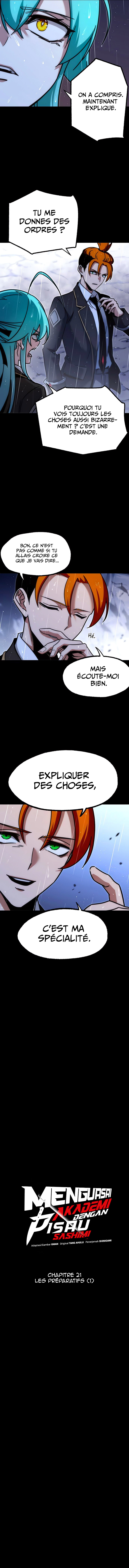 The academy’s sashimi sword master Chapitre 21 - Page 8