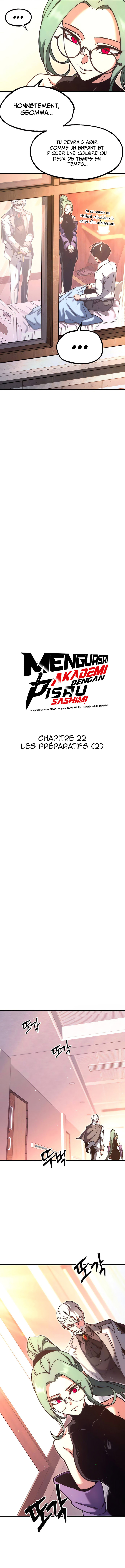 The academy’s sashimi sword master Chapitre 22 - Page 6