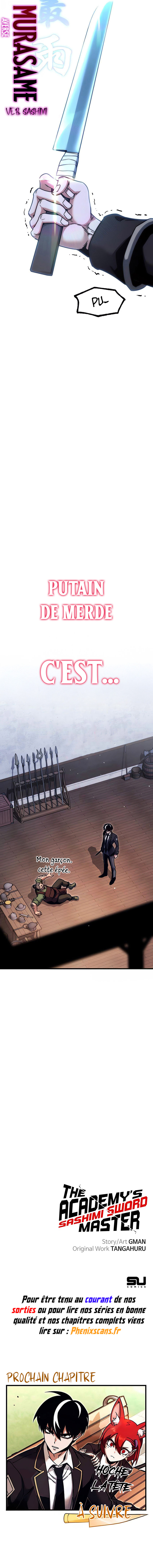 The academy’s sashimi sword master Chapitre 25 - Page 20