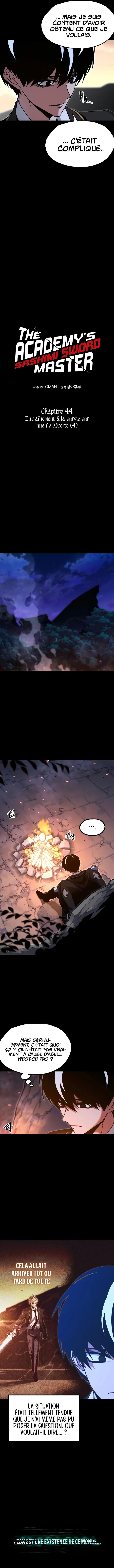 The academy’s sashimi sword master Chapitre 44 - Page 5