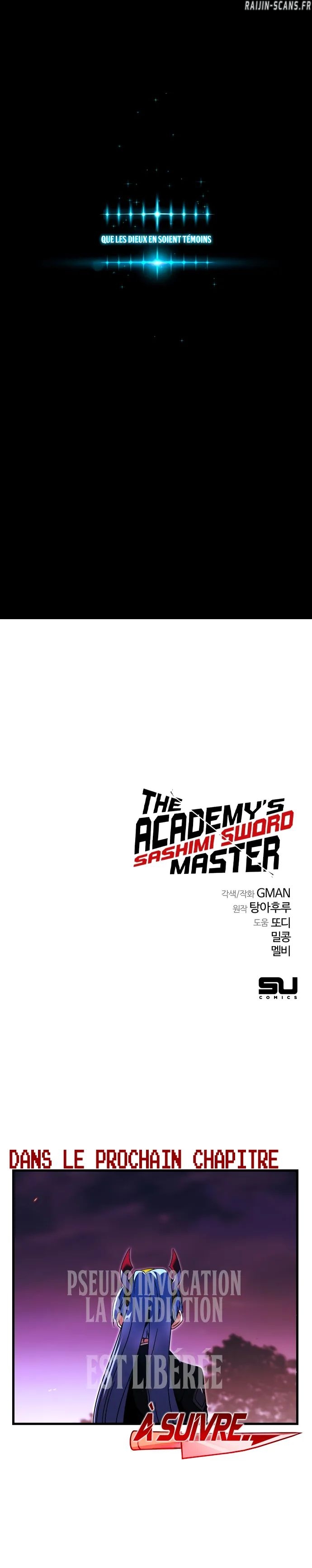 The academy’s sashimi sword master Chapitre 47 - Page 24