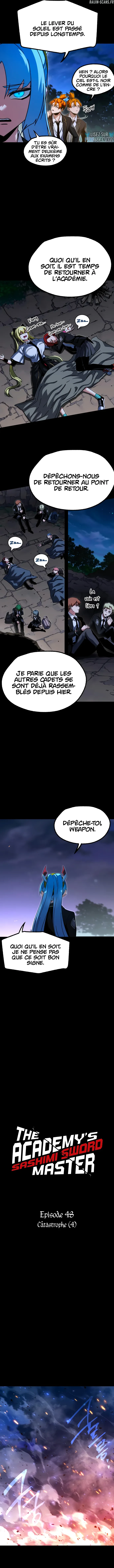 The academy’s sashimi sword master Chapitre 48 - Page 3