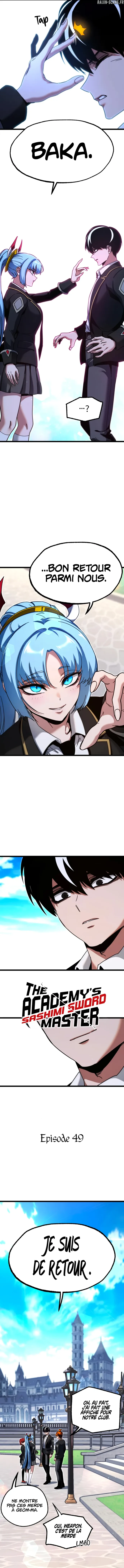 The academy’s sashimi sword master Chapitre 49 - Page 19
