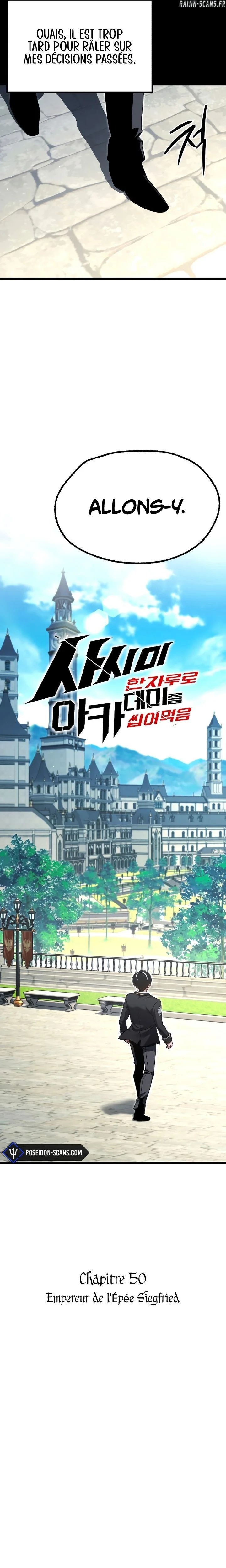 The academy’s sashimi sword master Chapitre 50 - Page 7