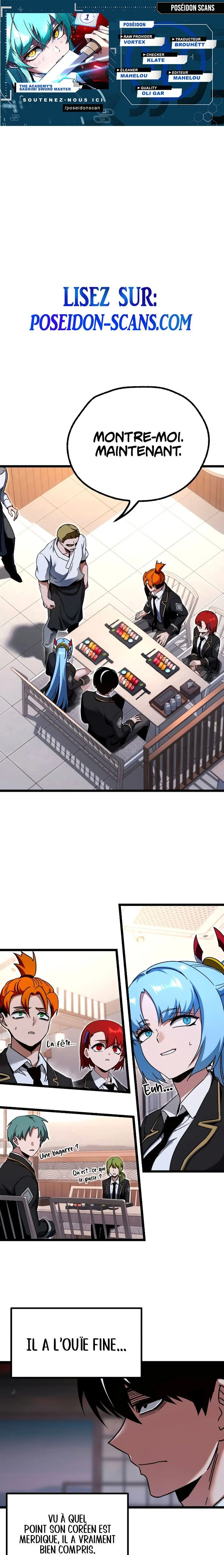 The academy’s sashimi sword master Chapitre 54 - Page 1