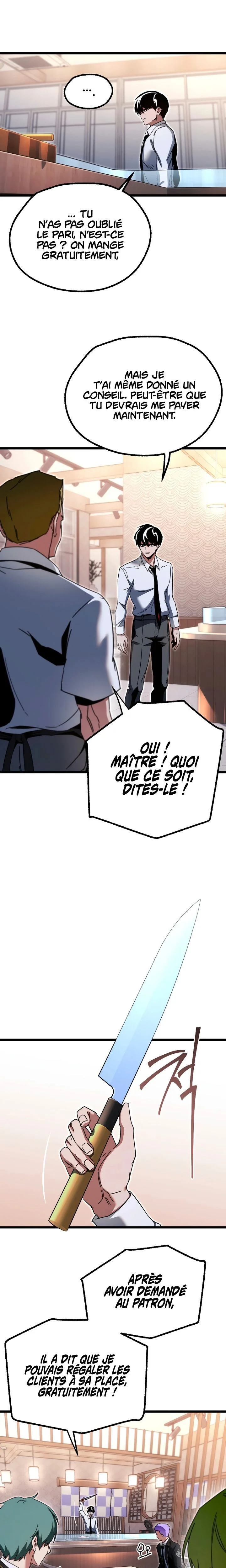 The academy’s sashimi sword master Chapitre 54 - Page 9