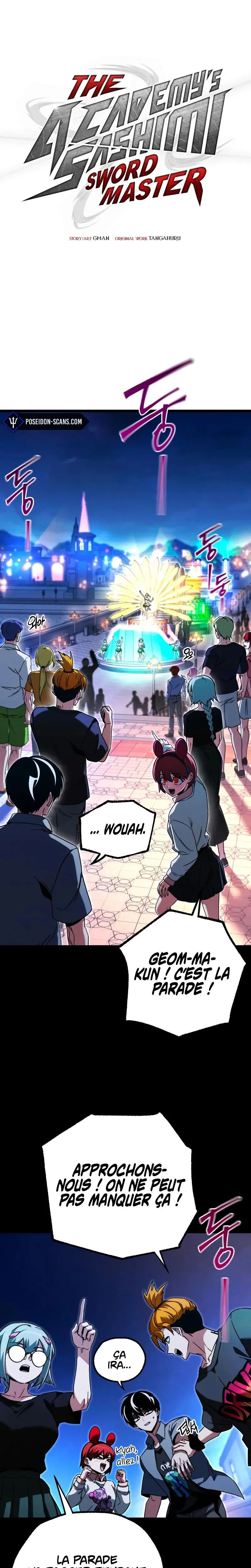 The academy’s sashimi sword master Chapitre 61 - Page 8