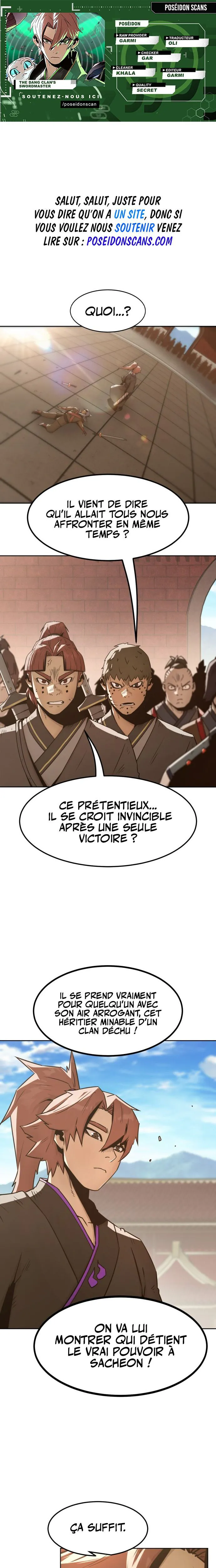 The Dang Clan’s Swordmaster Heir Just Wants a Normal Life Chapitre 37 - Page 1