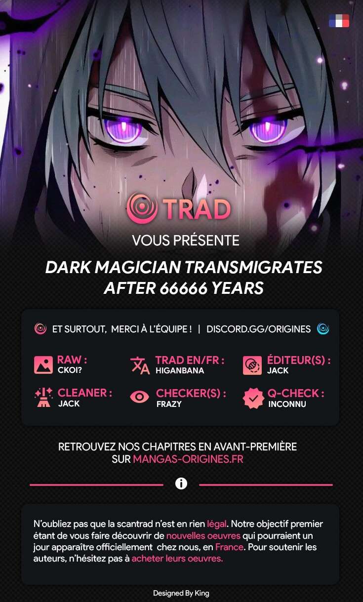 The Dark Magician Transmigrates After 66666 Years Chapitre 55 - Page 1