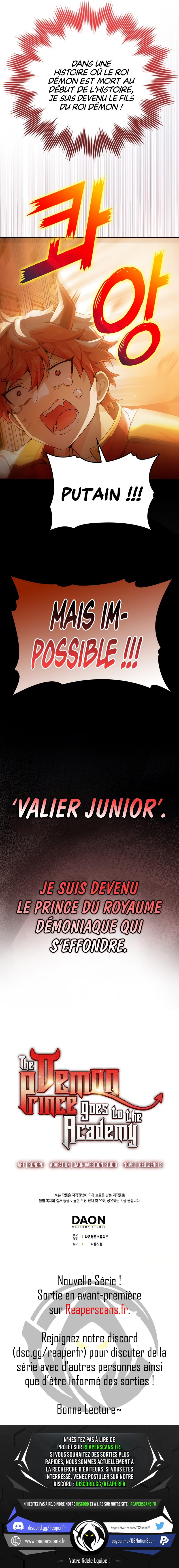 The Demon Prince goes to the Academy Chapitre 1 - Page 19