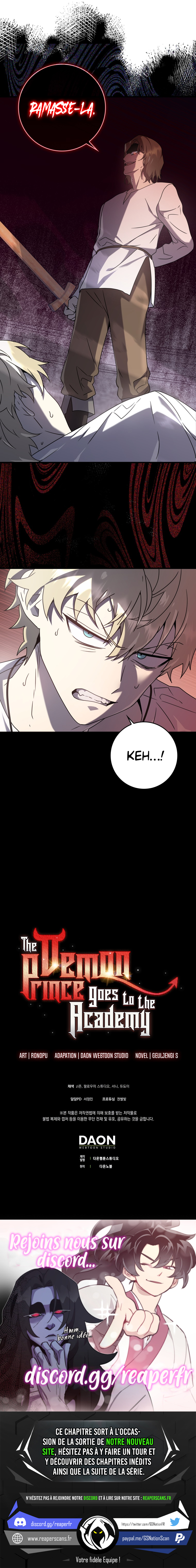 The Demon Prince goes to the Academy Chapitre 28 - Page 13