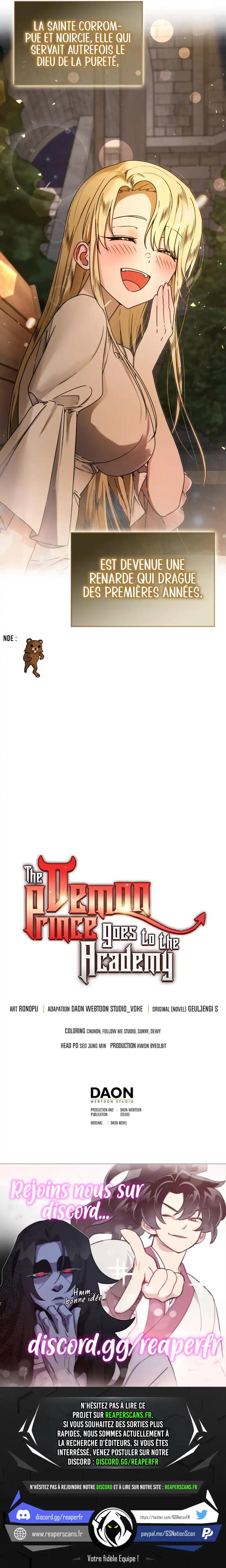 The Demon Prince goes to the Academy Chapitre 67 - Page 20